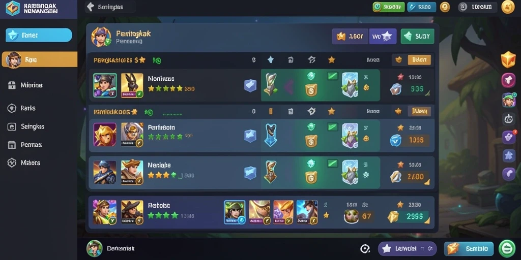 Grafik yang memukau dan efek suara yang imersif.
