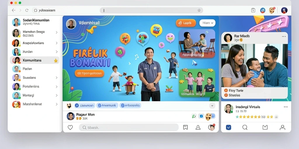 Antarmuka leaderboard yang menunjukkan peringkat pemain.