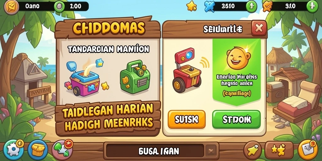 Mode multiplayer yang memungkinkan bermain dengan teman.