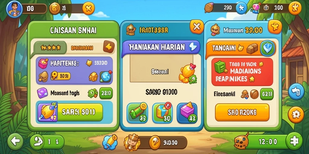 Pemandangan indah dari salah satu lokasi dalam game.