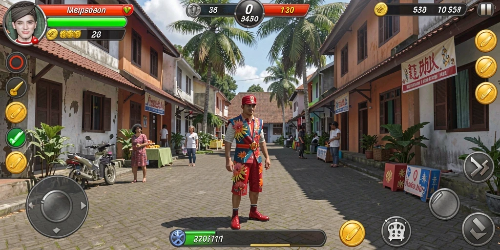 Mode multiplayer yang seru dan kompetitif.