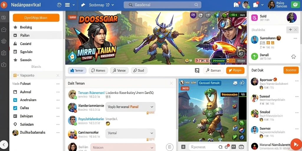 Screenshot menunjukkan berbagai pilihan kustomisasi karakter.