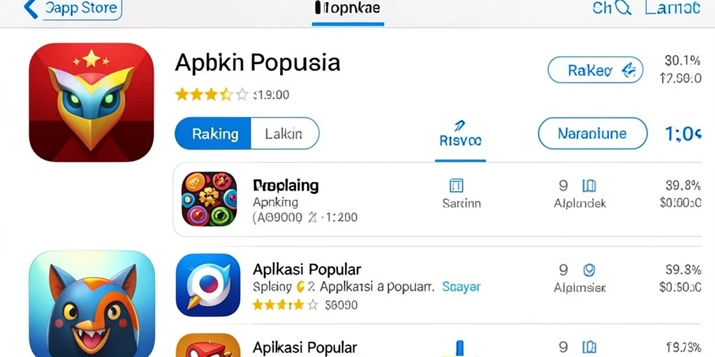 Tampilan menu utama yang intuitif dan menarik.