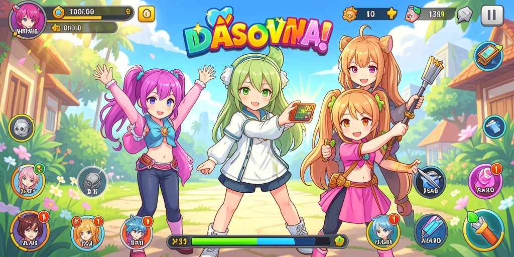 Screenshot menampilkan salah satu karakter favorit di VIP333.